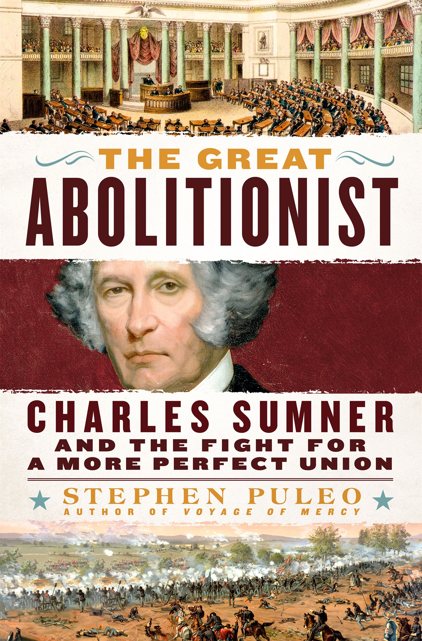 Picture of book cover "The Great Abolitionist" by Stephen Puleo