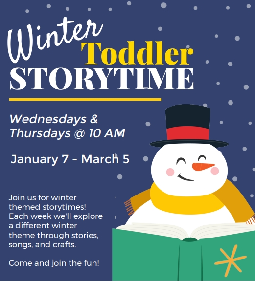 Toddler Story Hour Flier