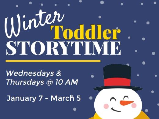 Toddler Story Hour Flier