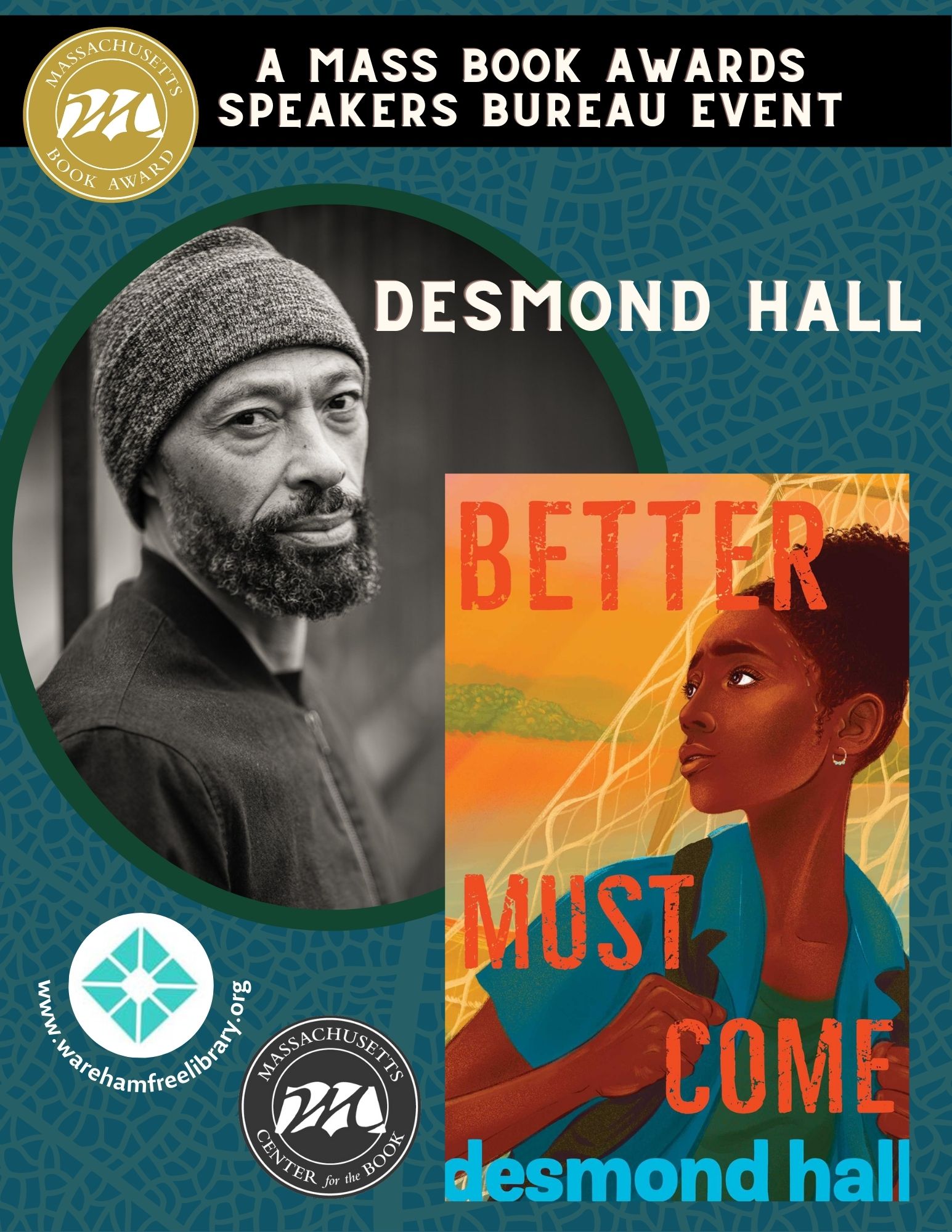 Picture of Desmond Hall and his book Better Must Come